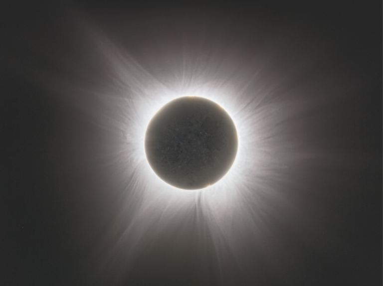 Solar eclipse - 2024-04-08 - Texas - Earthshine